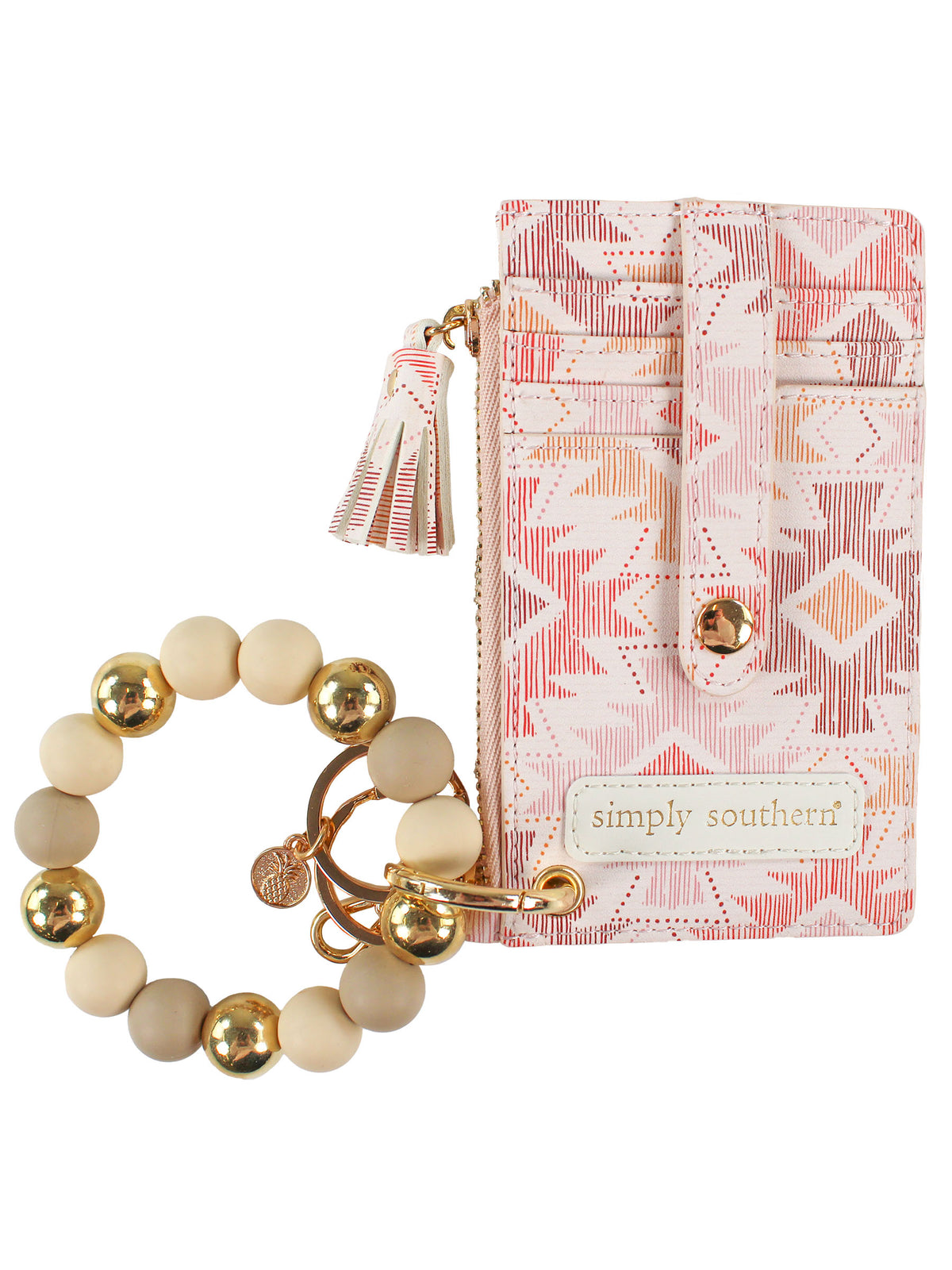 3534- Beaded Bangle Wallet by Simply Southern