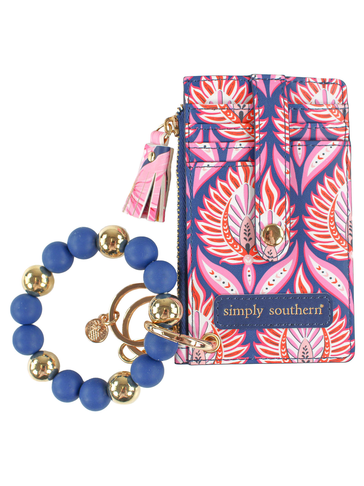 3534- Beaded Bangle Wallet by Simply Southern
