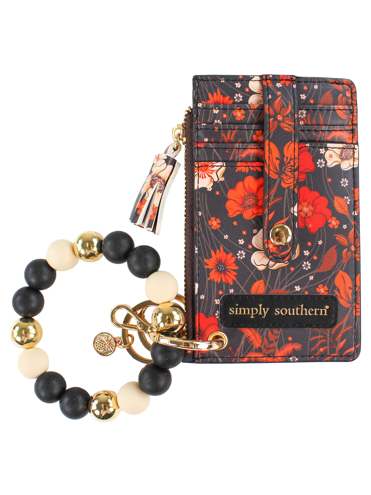 3534- Beaded Bangle Wallet by Simply Southern