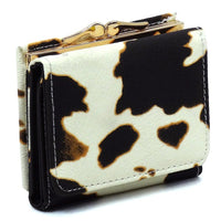 2142- Cow Tri-Fold Wallet