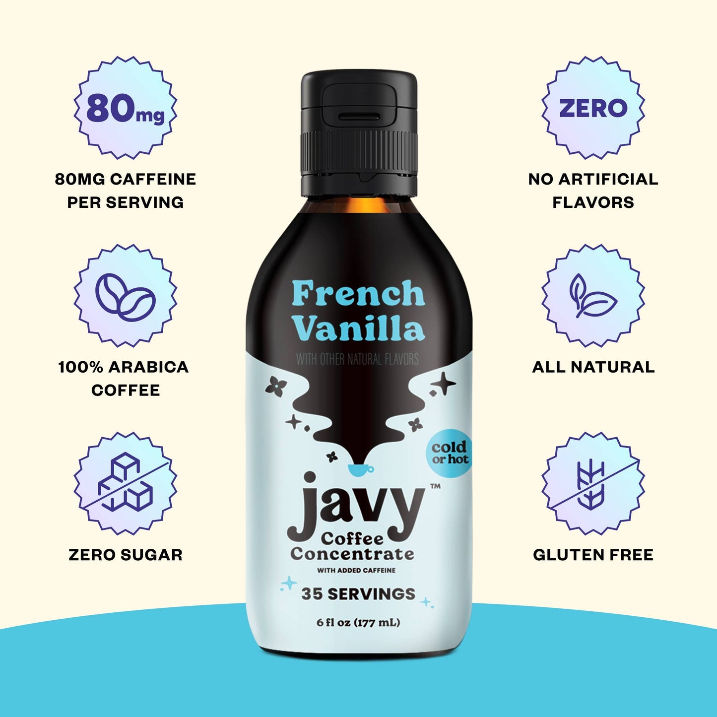 2447- Javy French Vanilla Cold Brew Coffee Concentrate