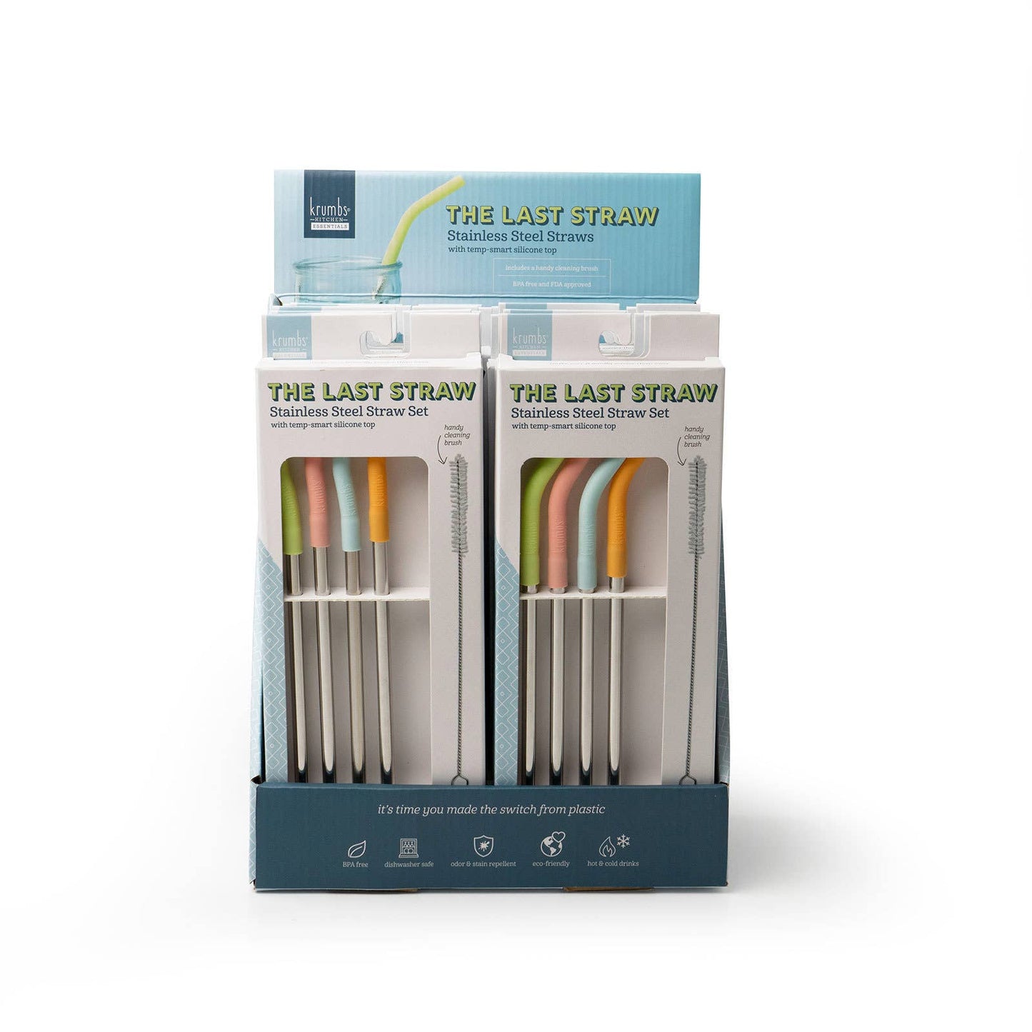 2501- Krumbs Kitchen 2nd Gen Stainless Steel Straws