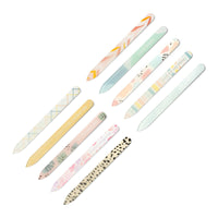 2503- Lemon Lavender Glass Nail Files