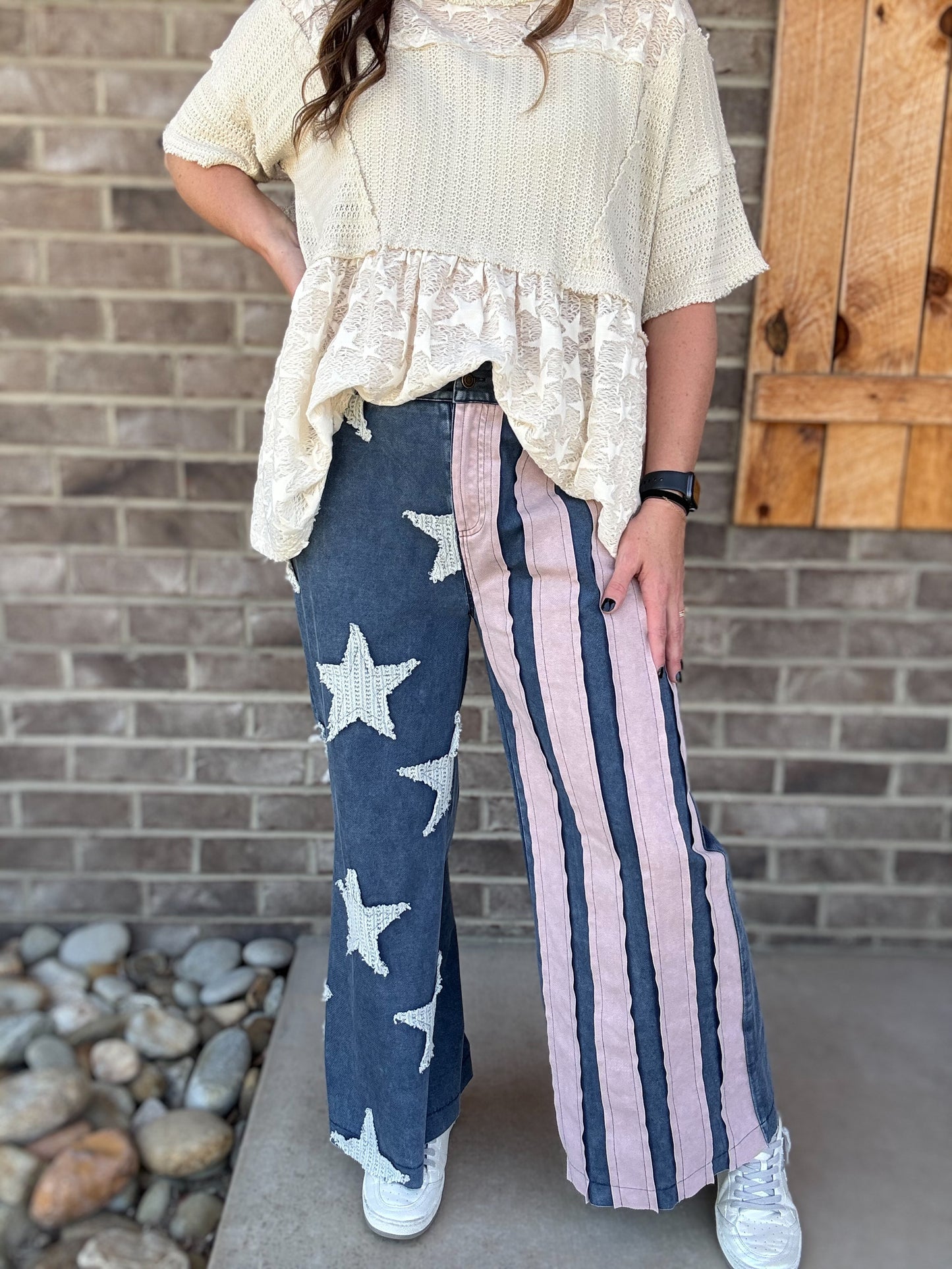 American Flag Pants by Oli & Hali