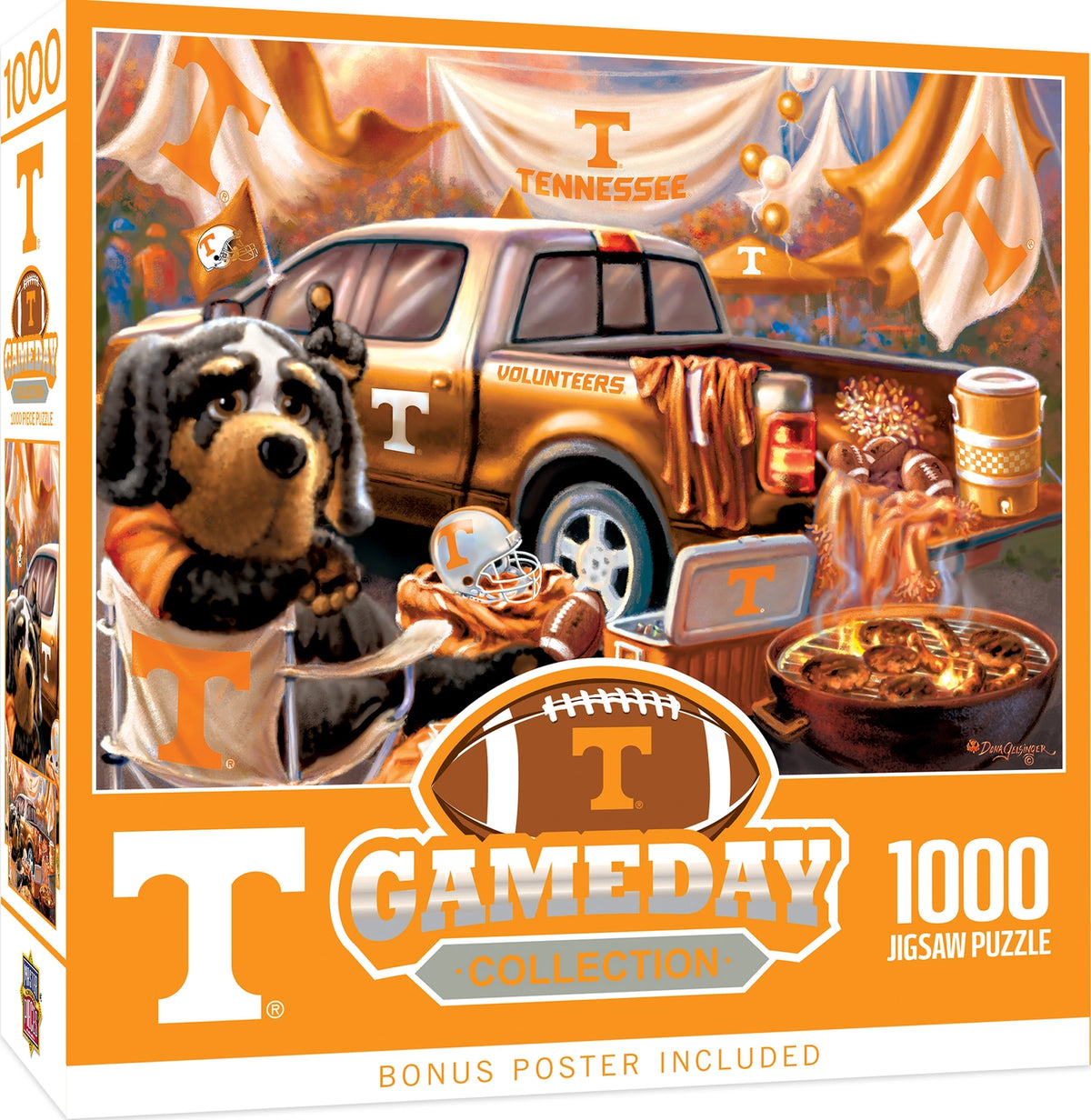 3810- 1000 Piece Tennessee Vols Game Day Jigsaw Puzzle *TN COLLECTION*