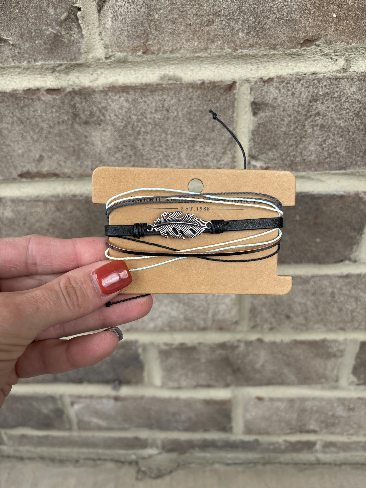 3816- Leather Bracelets w/ Pendants & Accessories *MULTIPLE OPTIONS*