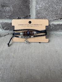 3816- Leather Bracelets w/ Pendants & Accessories *MULTIPLE OPTIONS*