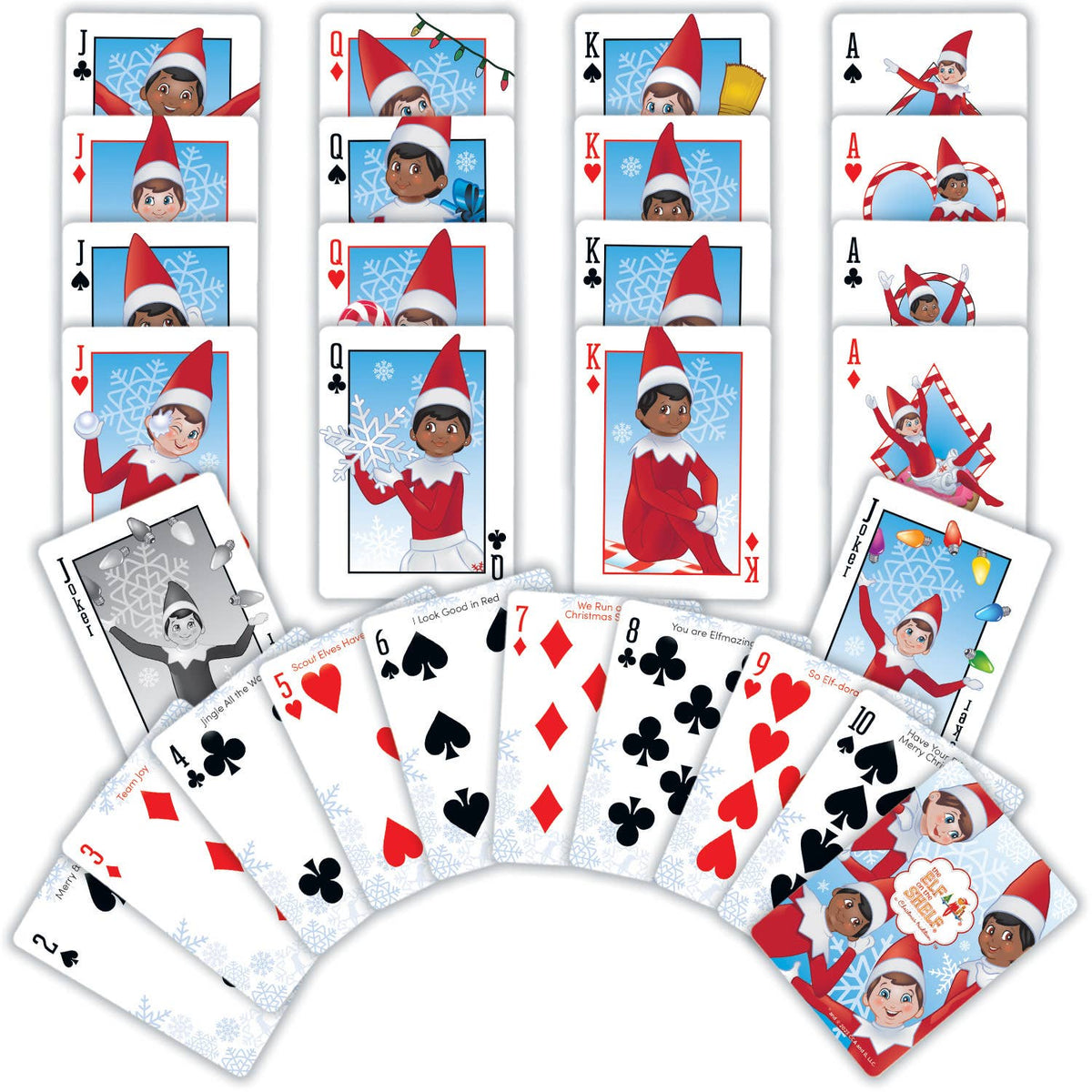 3854- Elf on the Shelf Playing Cards * ELF COLLECTION*