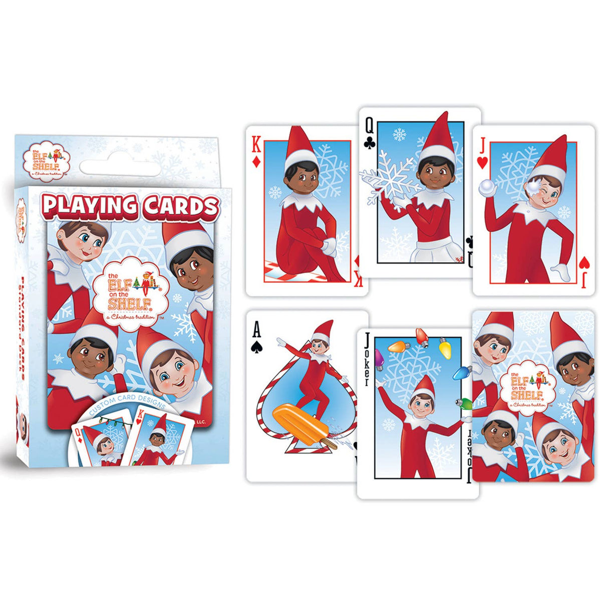 3854- Elf on the Shelf Playing Cards * ELF COLLECTION*