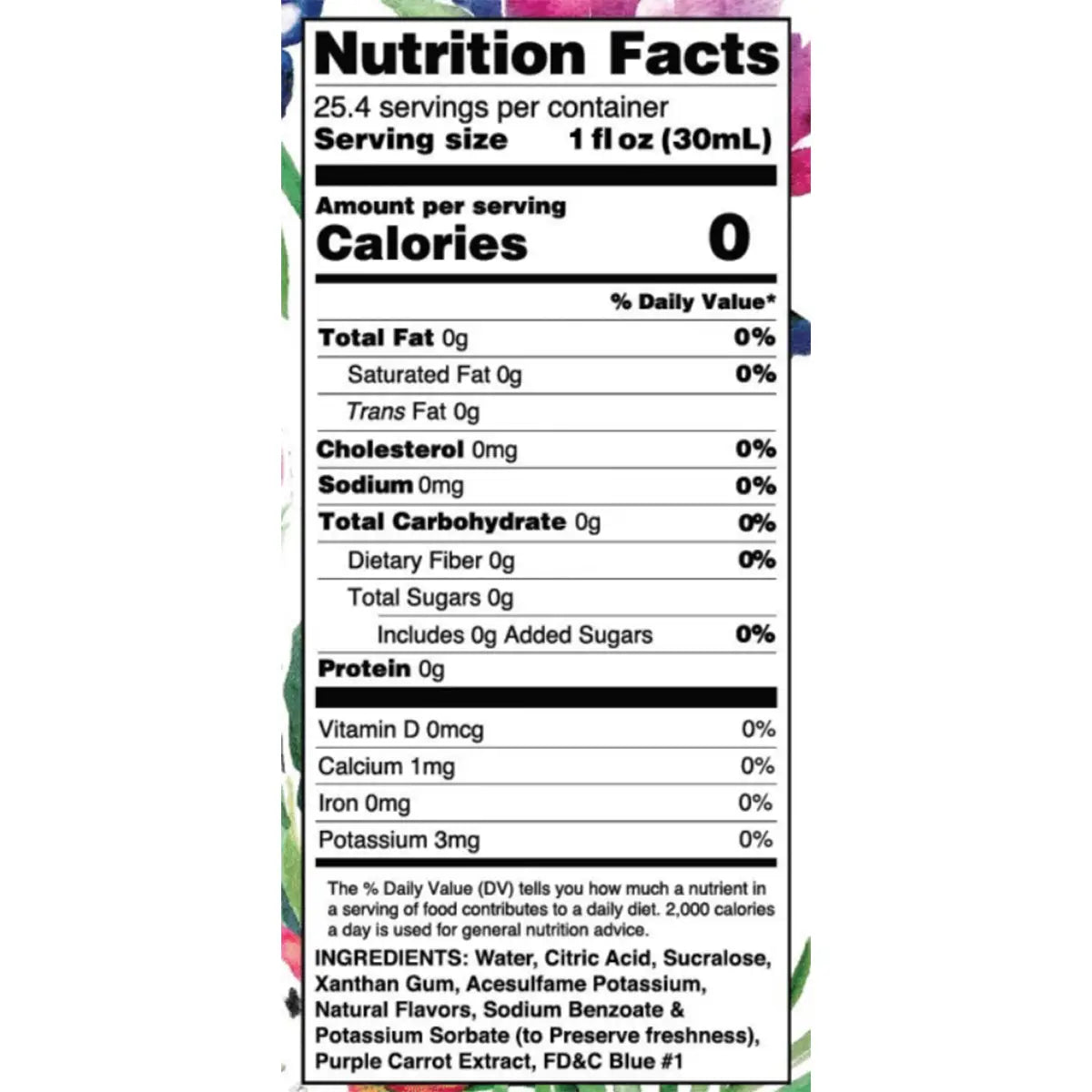8804- Dragon Fruit Acai 750ml -Skinny Syrup