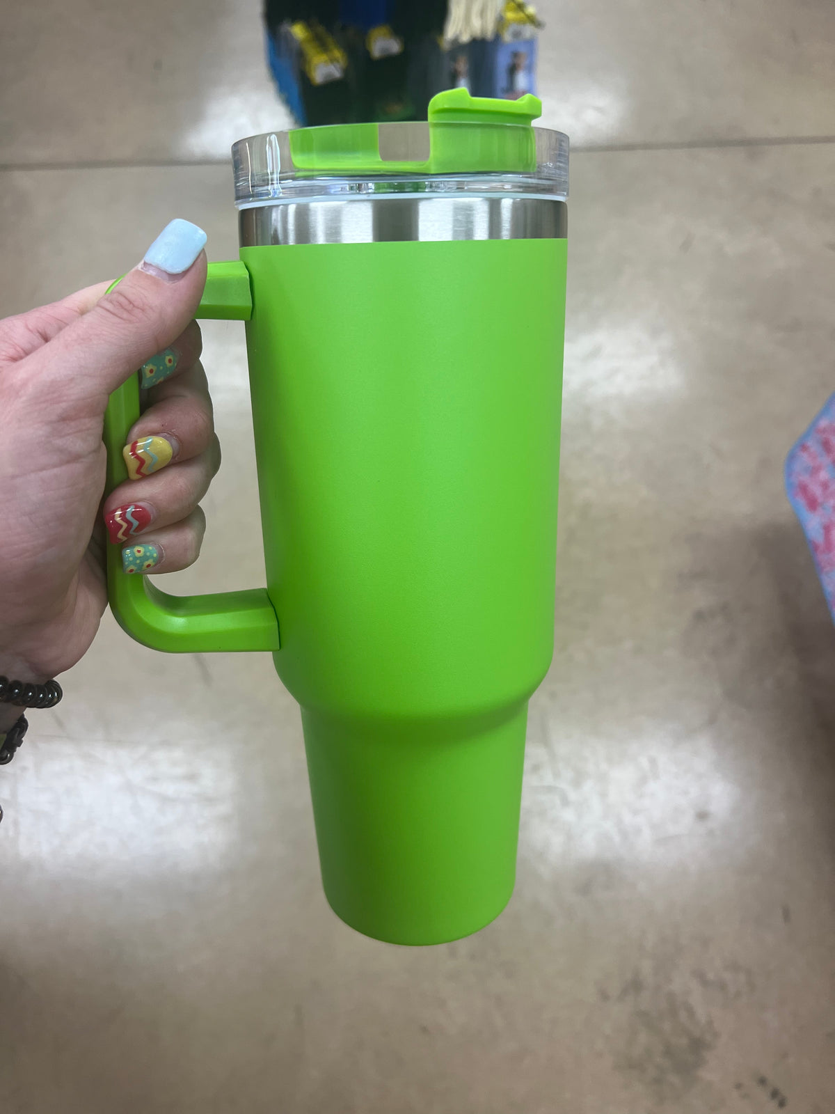 7340- 40oz Tumbler Cups w/ Handle