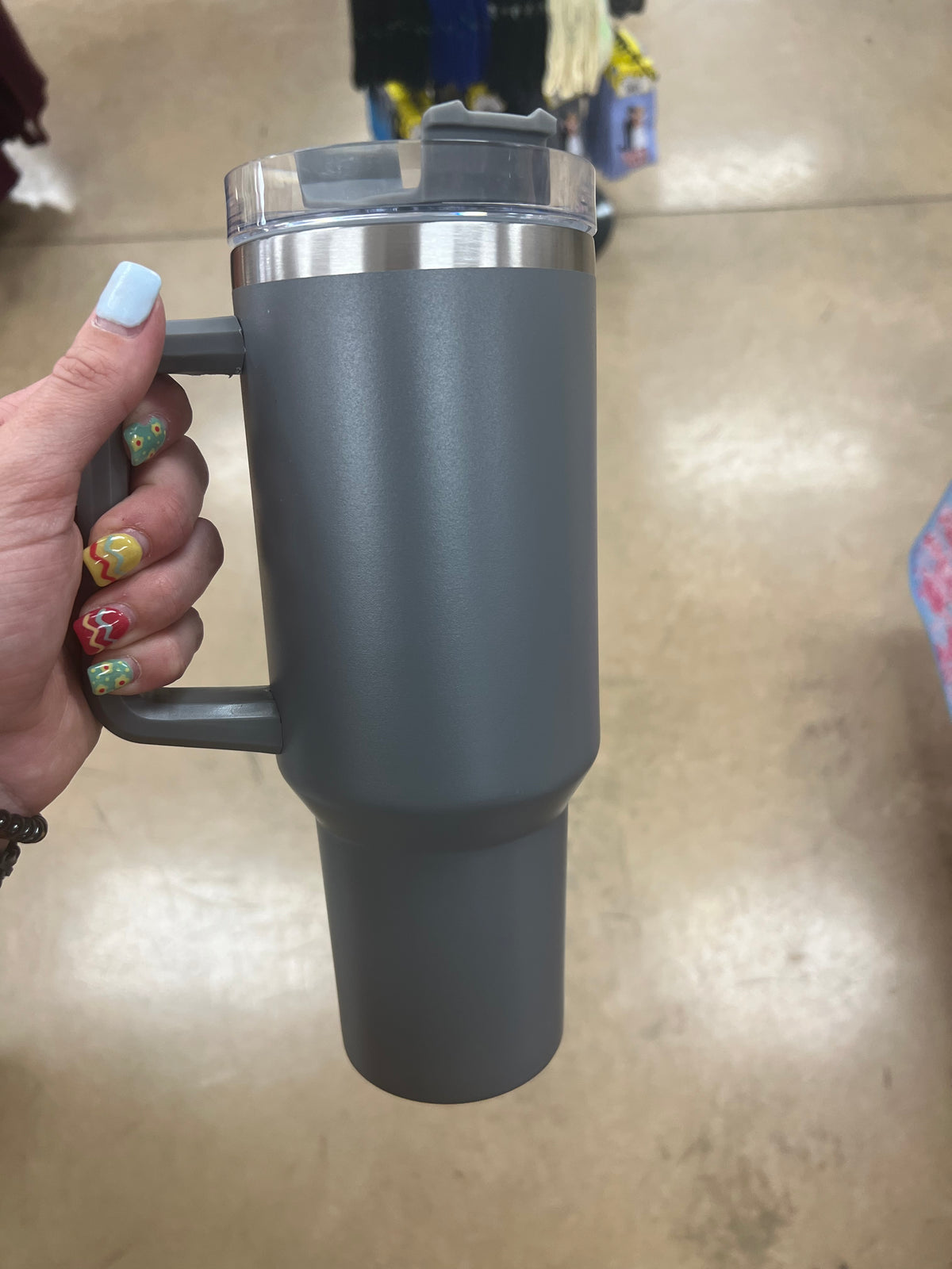 7340- 40oz Tumbler Cups w/ Handle