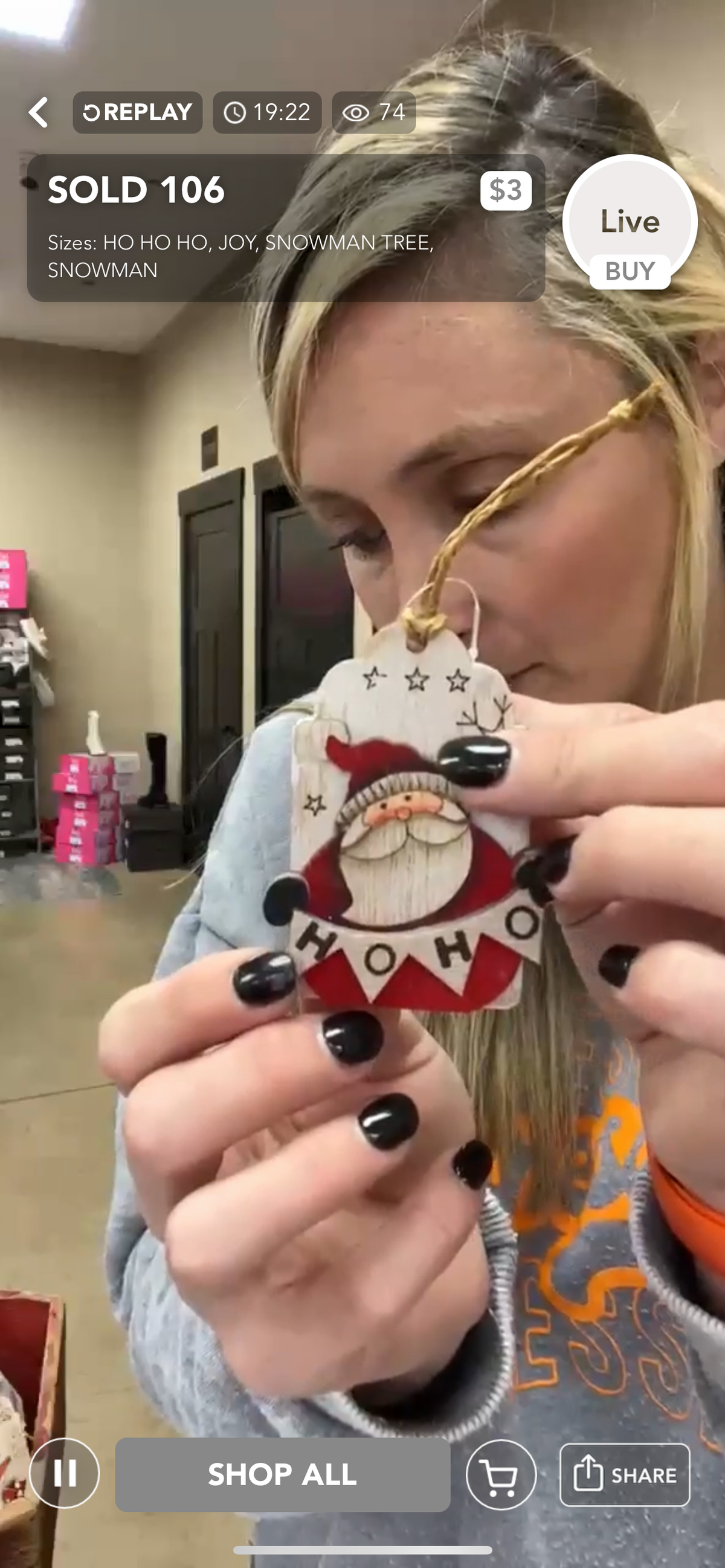 7129- Mini Christmas Ornaments