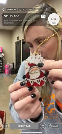 7129- Mini Christmas Ornaments