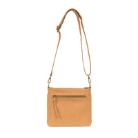 1866- Warm Tan Layla Zip Crossbody