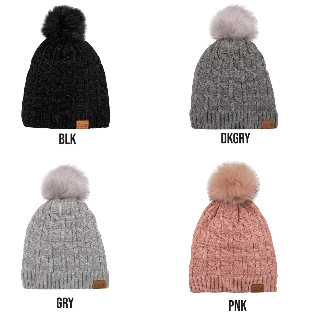 7238- Pom Pom Simply Soft Beanie by Simply Southern