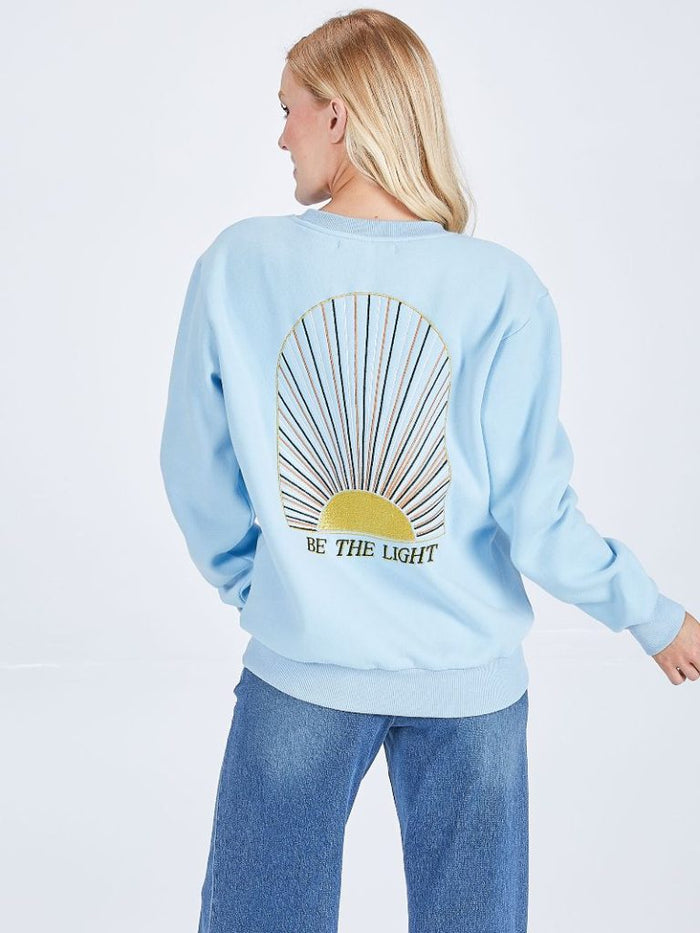 Be The Light Crewneck by Simply Southern