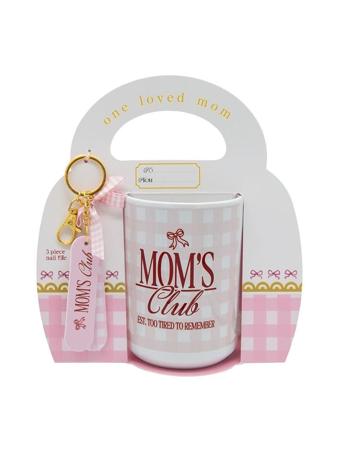 Mug with Nail File Keychain by Simply Southern