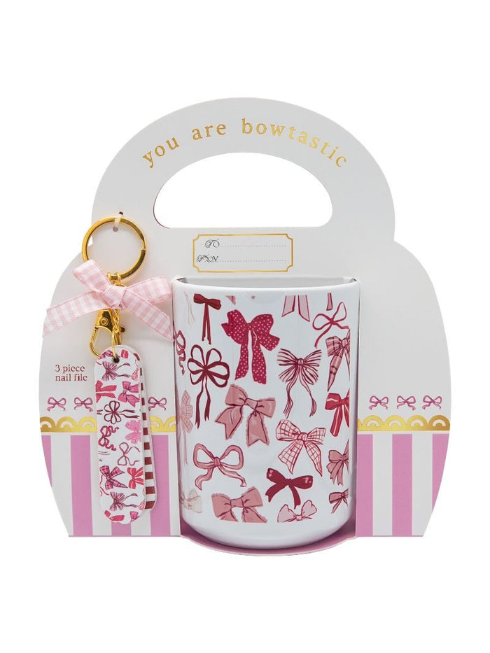 Mug with Nail File Keychain by Simply Southern
