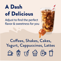 Naturally Sweetened Caramel Syrup - 375ml