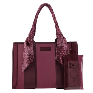 Jelly Tote w/ Phone Pouch