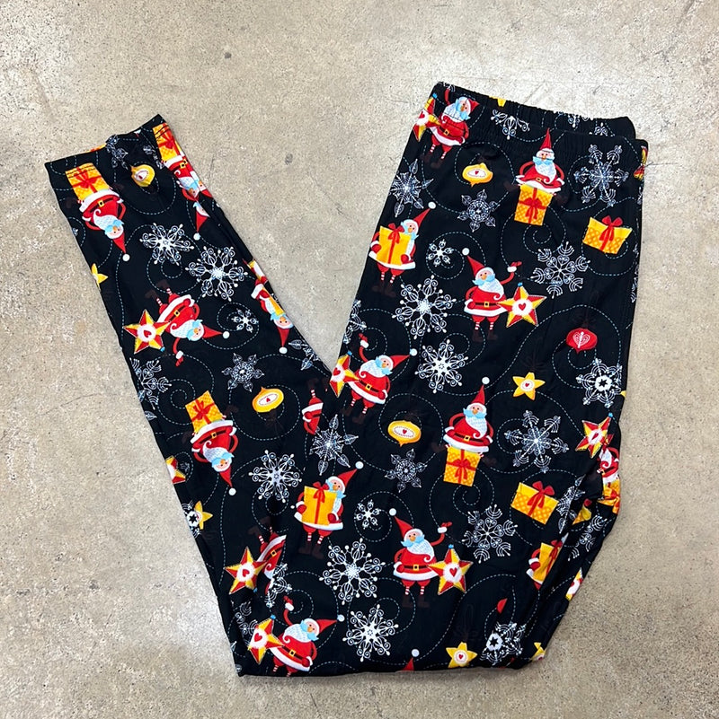 20426- Santa & Present Leggings (TC- plus)