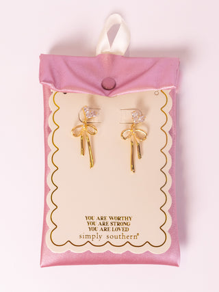 Bow Simply Southern Earrings w/ Gift Bag *PICK DESIGN*