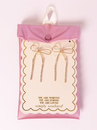 Bow Simply Southern Earrings w/ Gift Bag *PICK DESIGN*