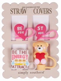 Straw Cover by Simply Southern *PICK DESIGN*