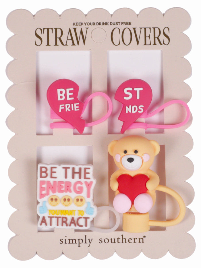 Straw Cover by Simply Southern *PICK DESIGN*