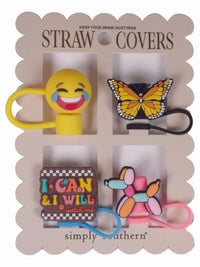 Straw Cover by Simply Southern *PICK DESIGN*