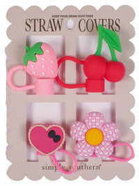 Straw Cover by Simply Southern *PICK DESIGN*