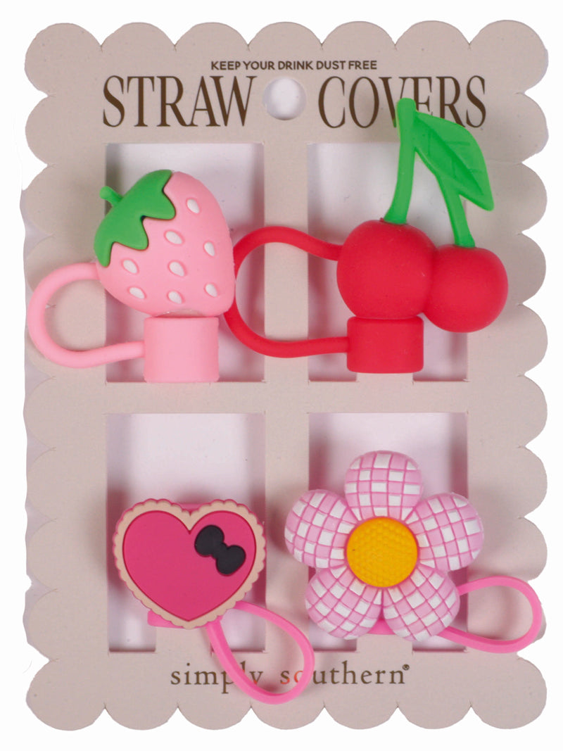 Straw Cover by Simply Southern *PICK DESIGN*