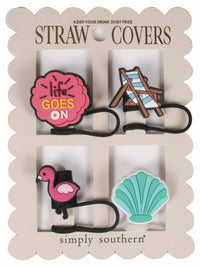 Straw Cover by Simply Southern *PICK DESIGN*