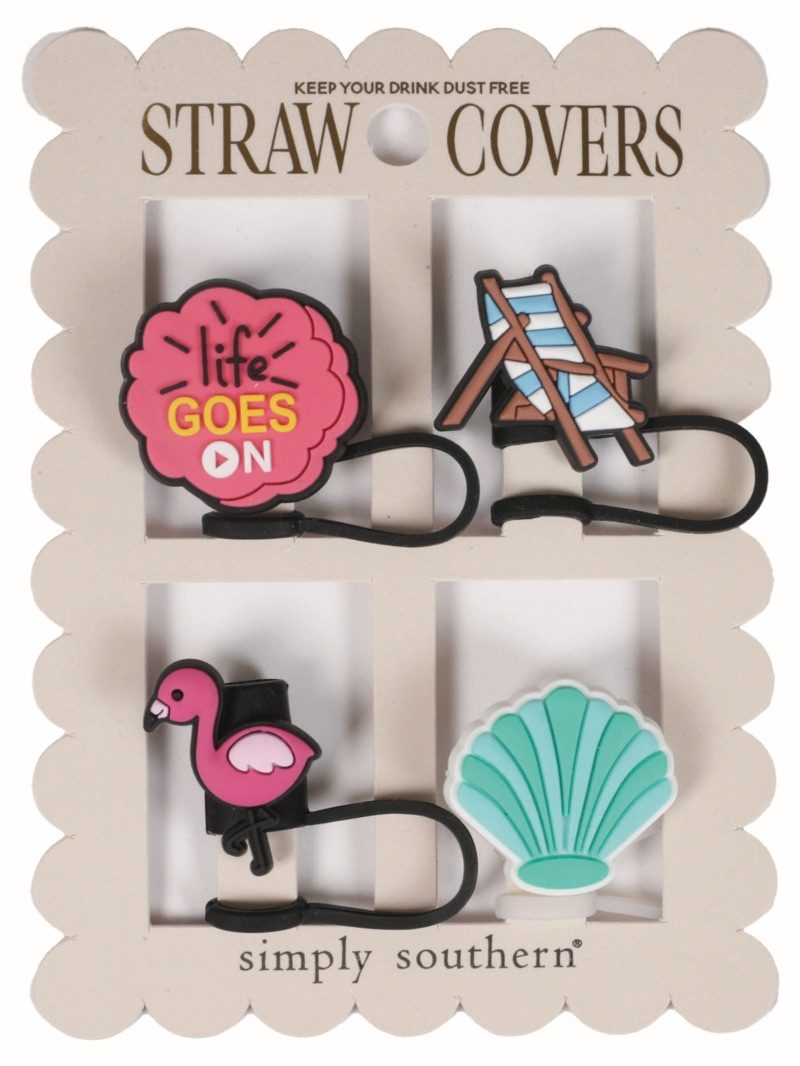 Straw Cover by Simply Southern *PICK DESIGN*
