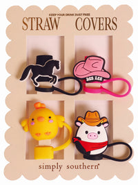 Straw Cover by Simply Southern *PICK DESIGN*
