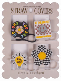 Straw Cover by Simply Southern *PICK DESIGN*