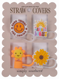 Straw Cover by Simply Southern *PICK DESIGN*