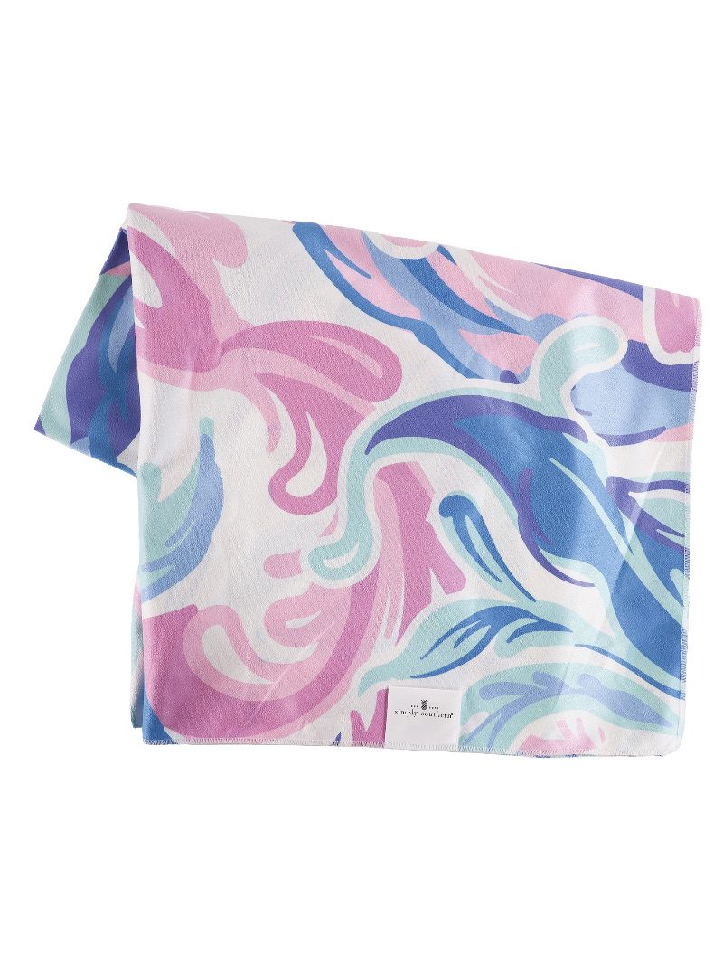 Quick Dry Beach Towel by Simply Southern *PICK PATTERN*