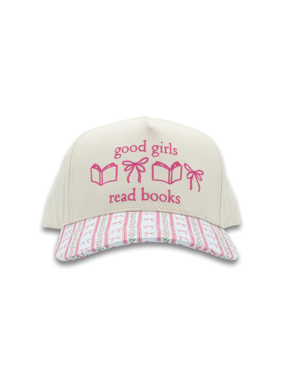 “Good Girls Read Books” Bow & Book Hat by Simply Southern