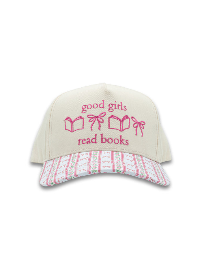 “Good Girls Read Books” Bow & Book Hat by Simply Southern