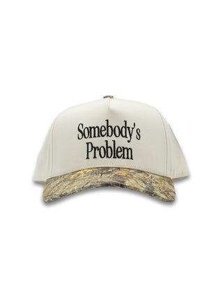 “Somebody’s Problem” Camo Brim Hat by Simply Southern
