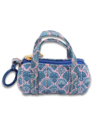Mini Quilted Duffle Keychain by Simply Southern
