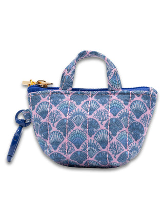 Simply Southern Quilted Mini Tote Keychain by Simply Southern
