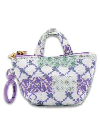 Simply Southern Quilted Mini Tote Keychain by Simply Southern
