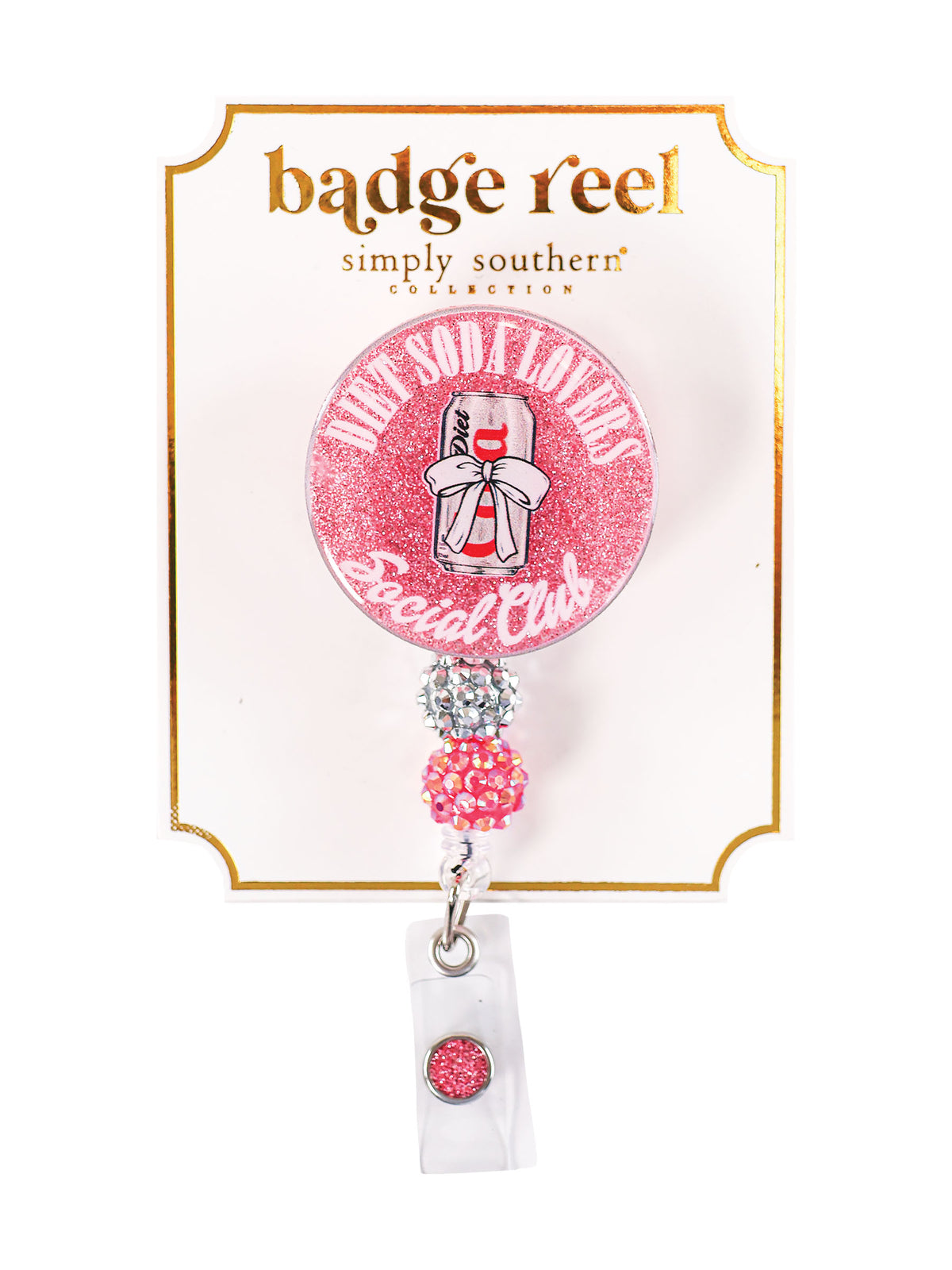 3474- Badge Reel by Simply Southern