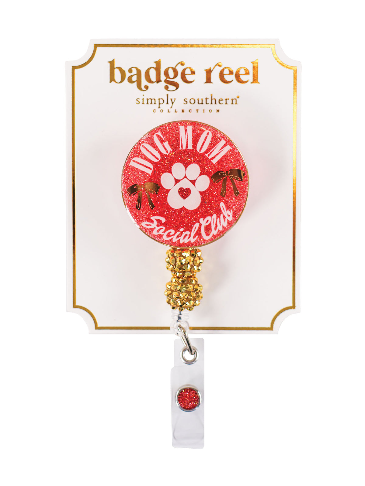 3474- Badge Reel by Simply Southern