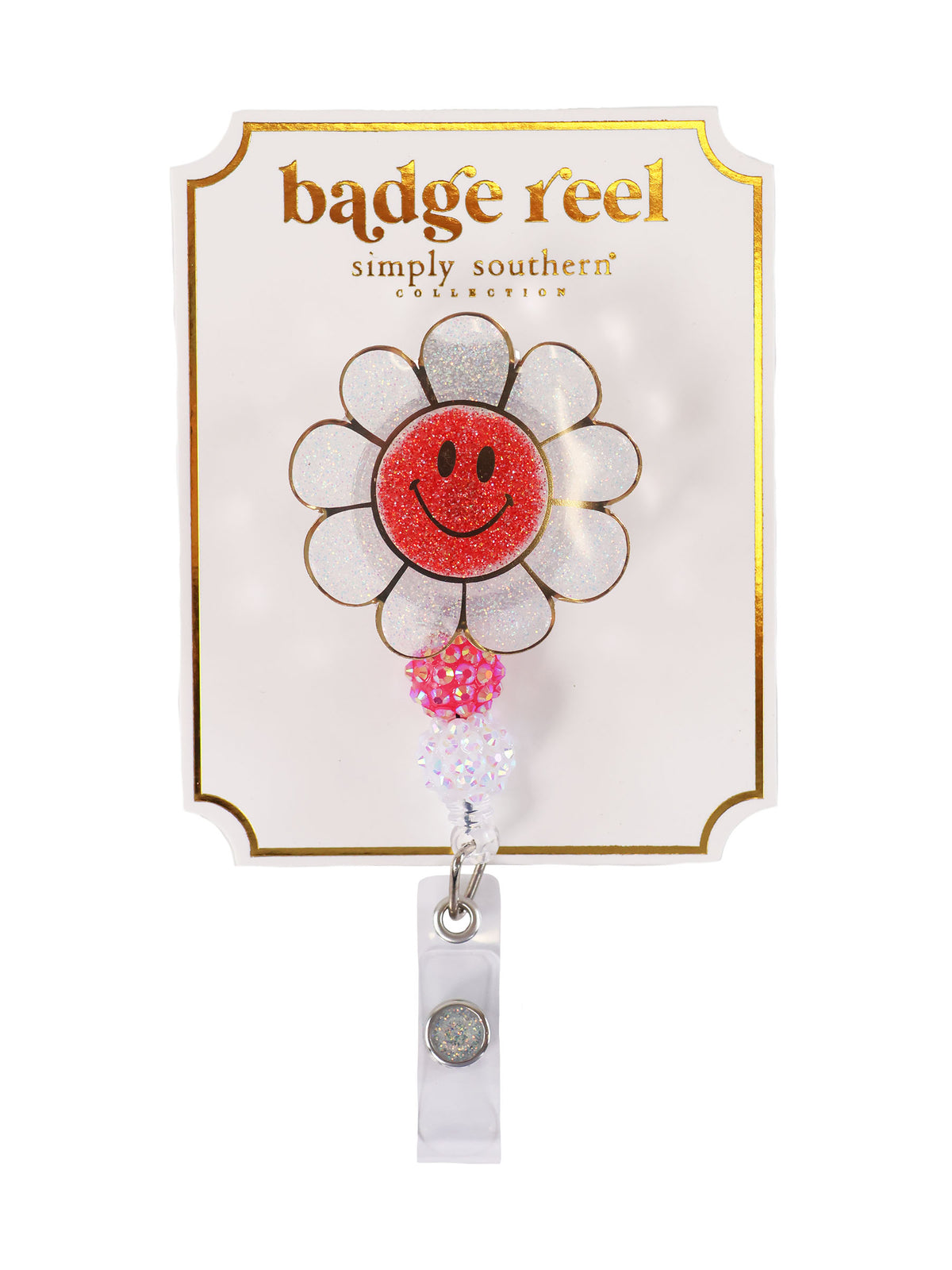 3474- Badge Reel by Simply Southern