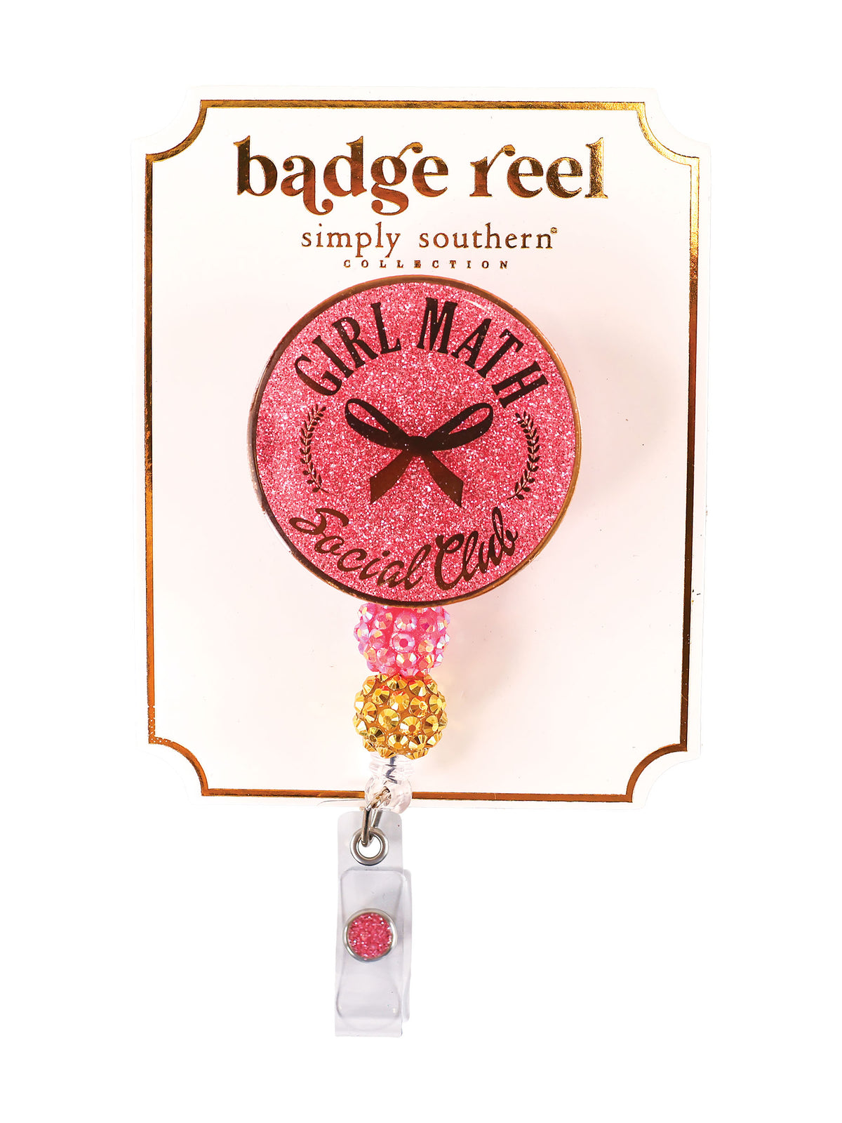 3474- Badge Reel by Simply Southern
