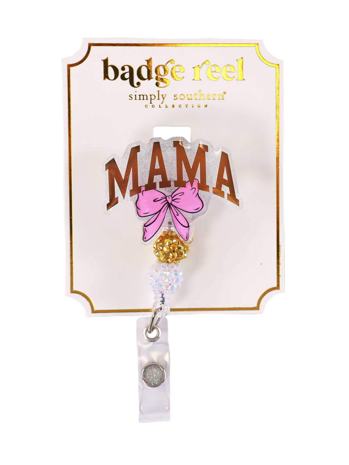3474- Badge Reel by Simply Southern
